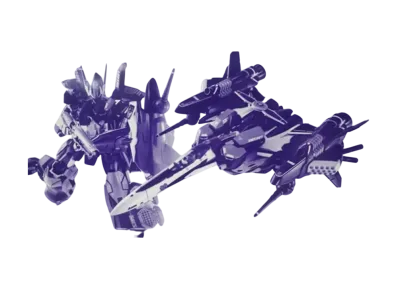 BANDAI "DX CHOGOKIN" -Macross Frontier- VF-25F (Alto Saotome) Armored parts for (Renewal Ver.)