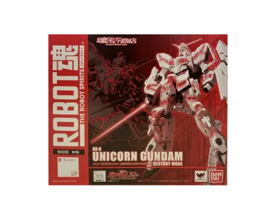 BANDAI "THE ROBOT SPIRITS" -Mobile Suit Gundam Unicorn- <SIDE MS> Unicorn Gundam (Psycho frame emission specification) GLOWING STAGE set