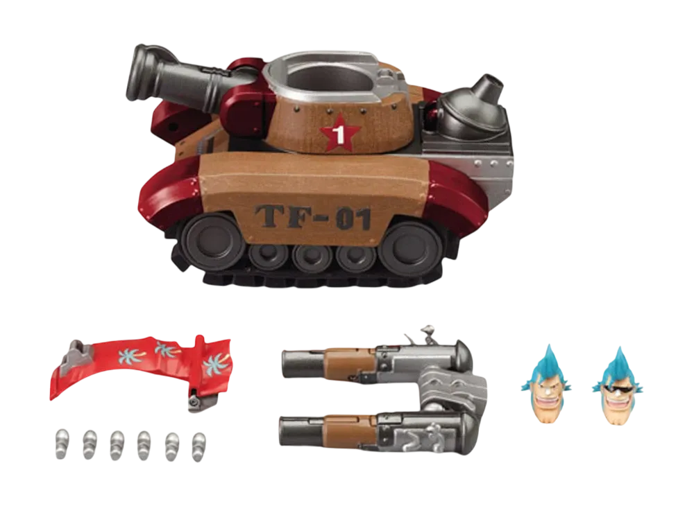 BANDAI "CHOGOKIN" -One Piece (Others)- Frankie tank option set