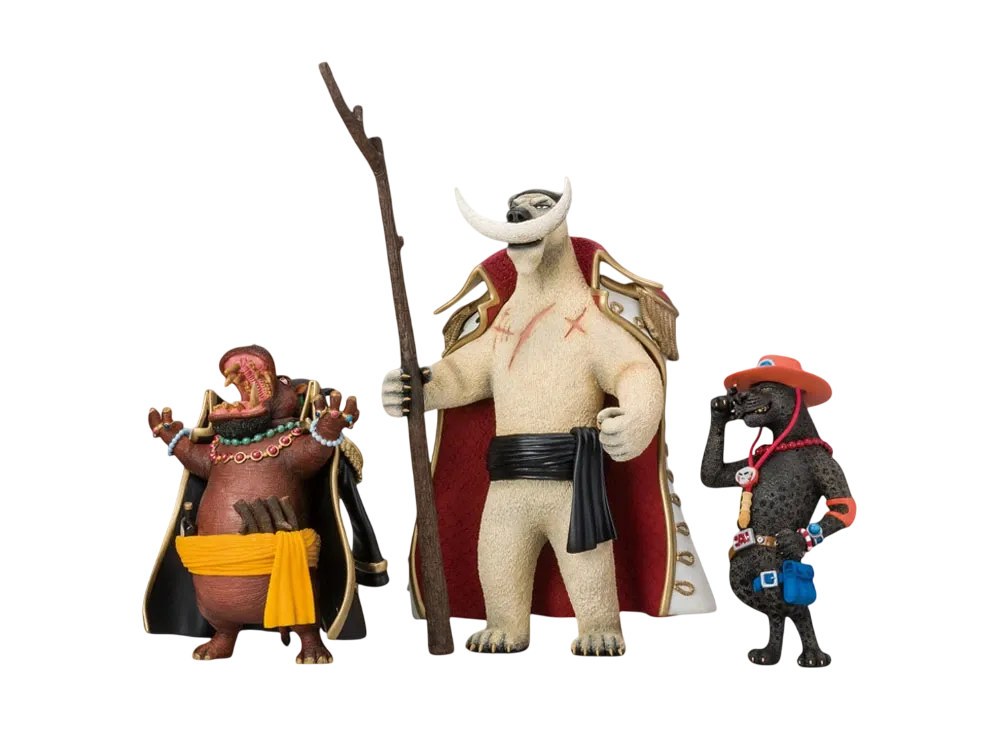 BANDAI "Figuarts ZERO Artist Special" -One Piece (Others)- FiguartsZERO Artist Special Ace Teach Newgate Set