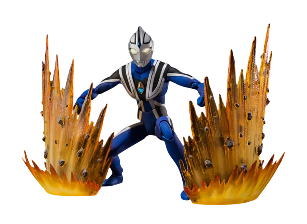 BANDAI "ULTRA-ACT" -Ultrama Gaia- Ultraman Aguru & Korin Effect Set