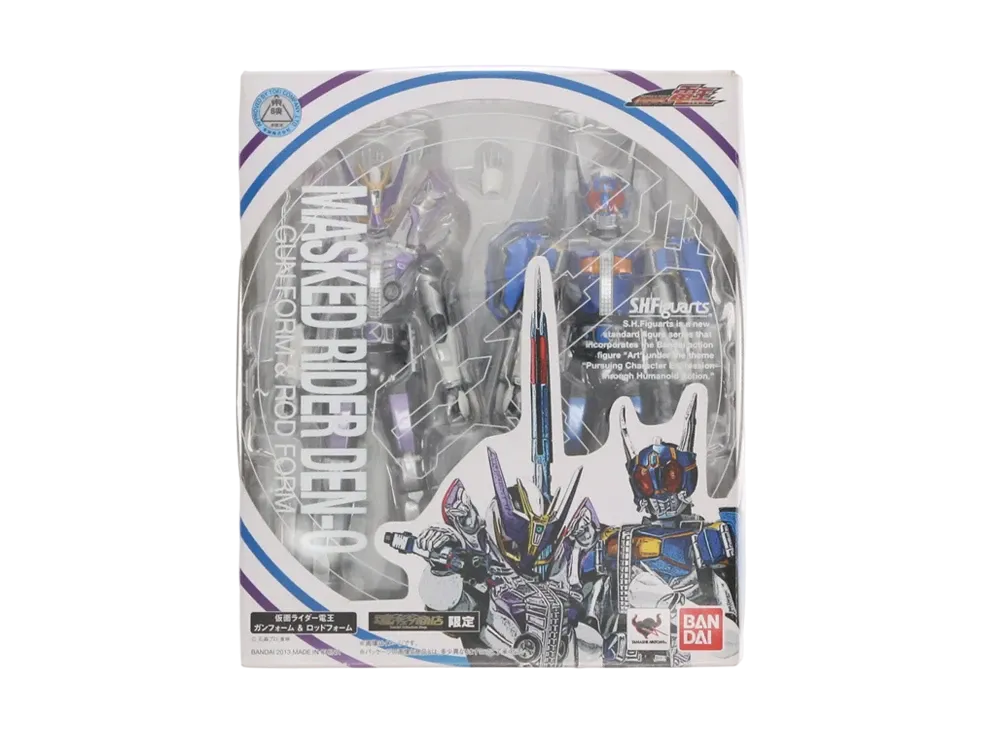 BANDAI "S.H.Figuarts" -Kamen Rider Den-O- MASKED RIDER DEN-O Gun Form & Den-O Rod Form