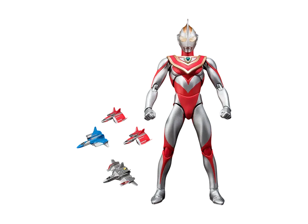 BANDAI "ULTRA-ACT" -Ultrama Gaia- Ultrama Gaia & XIG Fighter Set