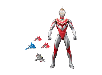 BANDAI "ULTRA-ACT" -Ultrama Gaia- Ultrama Gaia & XIG Fighter Set