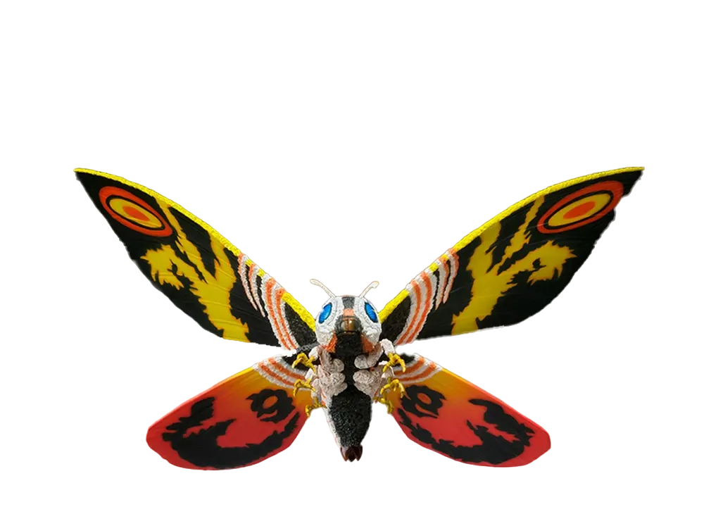 BANDAI "S.H.MonsterArts" -Godzilla vs Mothra- Mothra (adult)