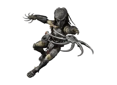 BANDAI "S.H.MonsterArts" -Alien vs Predator- Predator Wolf heavy equipment Ver.