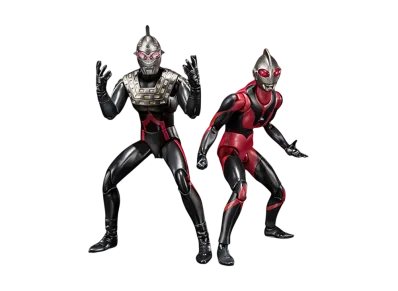 BANDAI "ULTRA-ACT" -new generation Ultraman- Ultraman Dark (SD) & Ultraseven Dark (SD)