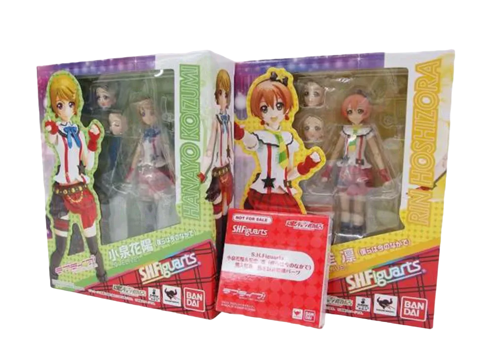 BANDAI "S.H.Figuarts" -LOVE LIVE!- HANAYO KOIZUMI&RIN HOSHIZORA