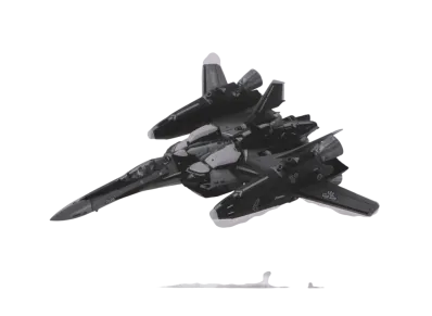 BANDAI "DX CHOGOKIN" -Macross- VF-25S (Ozma Lee machines) for super parts (Renewal Ver.)