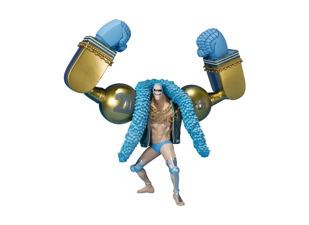 BANDAI "FiguartsZERO" -One Piece : Episode of ZOU ~ WHOLE CAKE ISLAND- Franky-ONE PIECE 20th anniversary ver.-