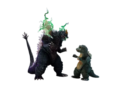 BANDAI "S.H.MonsterArts" -Godzilla vs. SpaceGodzilla- SPACEGODIZLLA&LITTLEGODZILLA Special Color Ver.