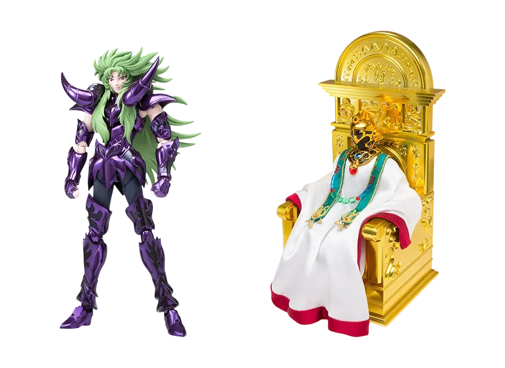 BANDAI "SAINT CLOTH MYTH EX" -Saint Seiya- Aries Shion (Surplice) & The Pope Set