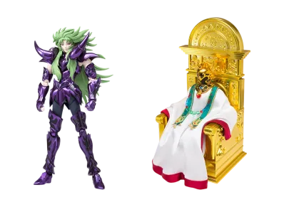 BANDAI "SAINT CLOTH MYTH EX" -Saint Seiya- Aries Shion (Surplice) & The Pope Set