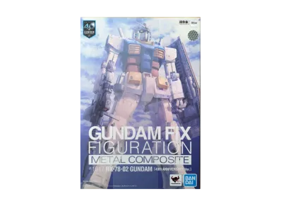 BANDAI "GUNDAM FIX FIGURATION METAL COMPOSITE" -Mobile Suit Gundam: The Origin- RX-78-02 Gundam (40th Anniversary Ver.)