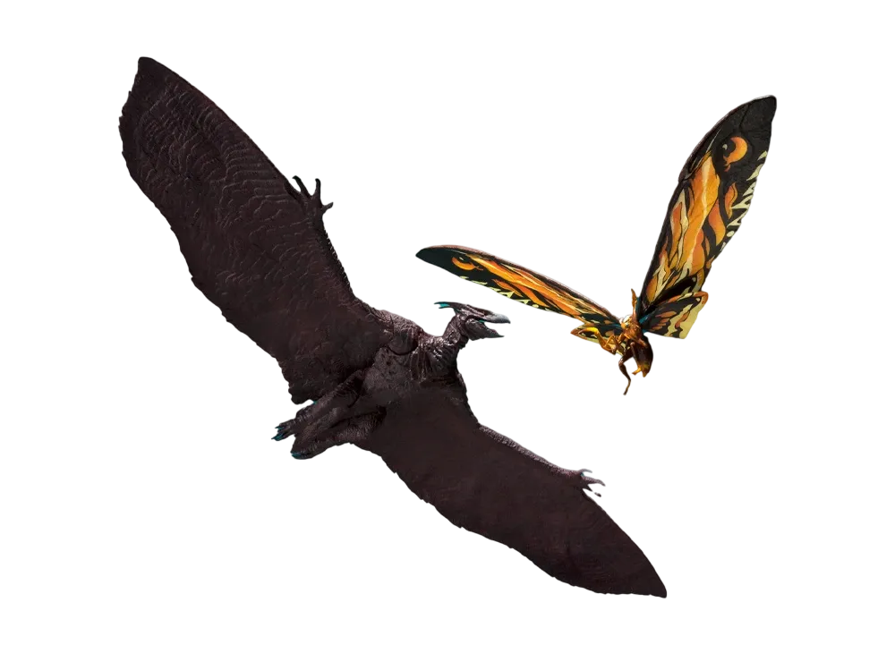 BANDAI "S.H.MonsterArts" -Godzilla: King of the Monsters- Mothra (2019) & Rodan (2019)