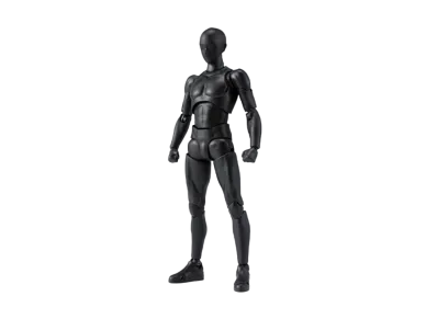 BANDAI "S.H.Figuarts" -BODY-KUN/BODY-CHAN- Body-kun DX SET 2 (Solid black Color Ver.)
