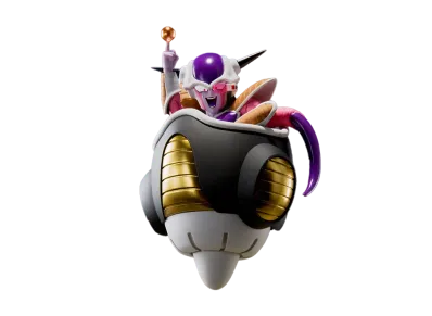 BANDAI "S.H.Figuarts" -Dragon Ball Z- FRIEZA FIRST FORM & FRIEZA POD