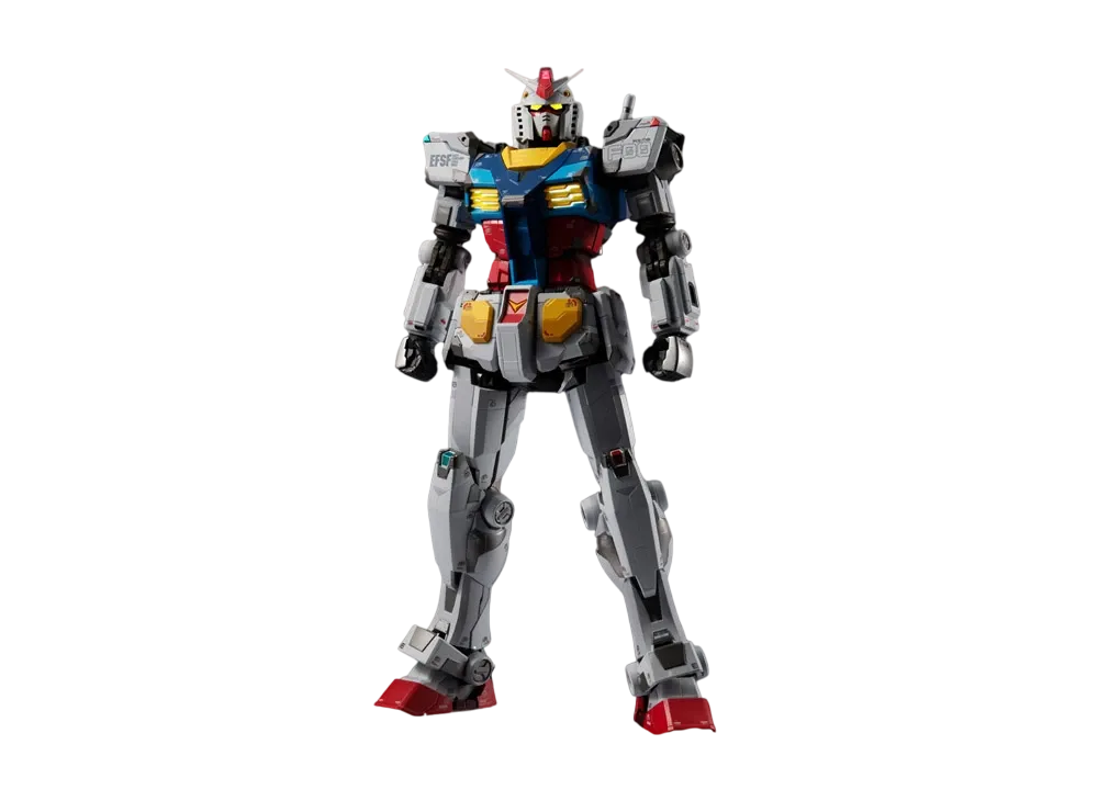 BANDAI "CHOGOKIN" -Gundam- CHOGOKINxGUNDAM FACTORY YOKOHAMA RX-78F00 GUNDAM