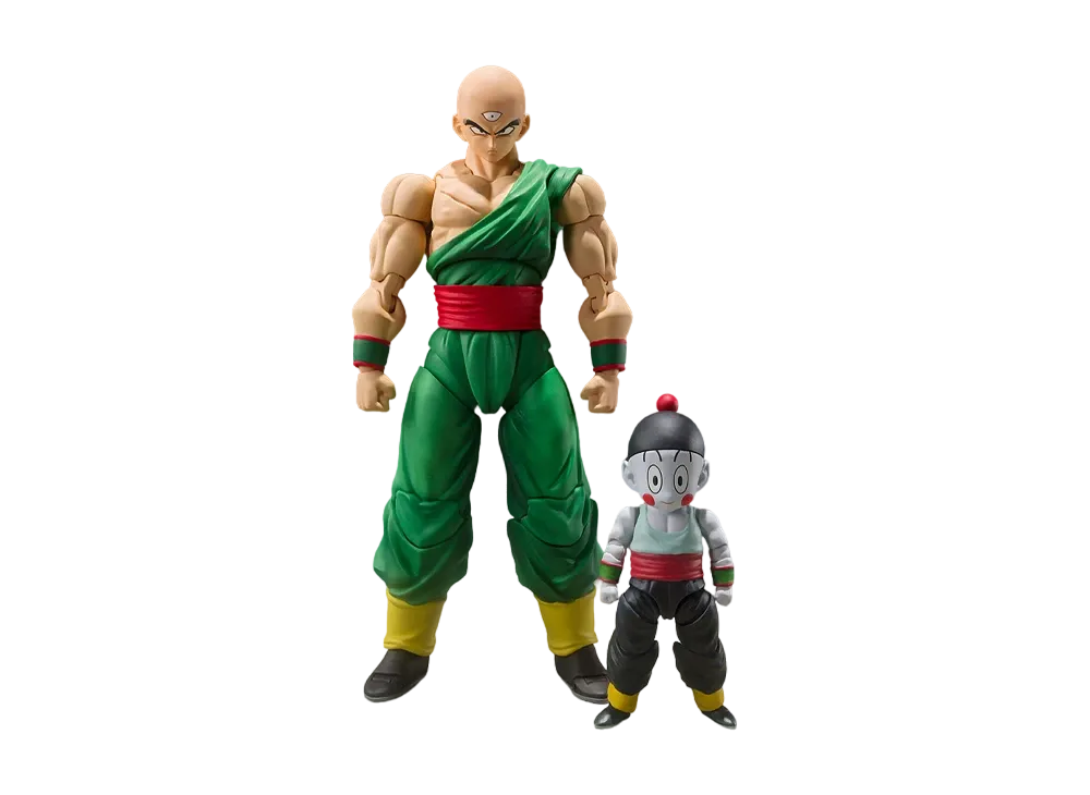 BANDAI "S.H.Figuarts" -Dragon Ball Z- TENSHINHAN & dumplings