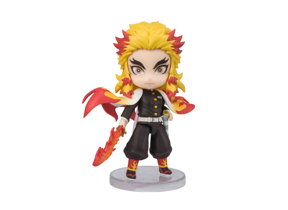 BANDAI "Figuarts mini" -Demon Slayer: Kimetsu no Yaiba- KYOJURO RENGOKU FLAME BREATHING