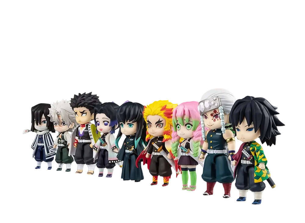 BANDAI "Figuarts mini" -Demon Slayer: Kimetsu no Yaiba- Hashira Meeting Set