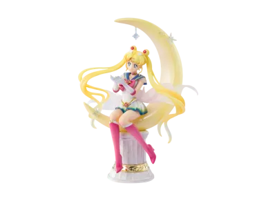 BANDAI "Figuarts Zero chouette" -Sailor Moon series- Super Sailor Moon -Bright Moon & Legendary Silver Crystal-