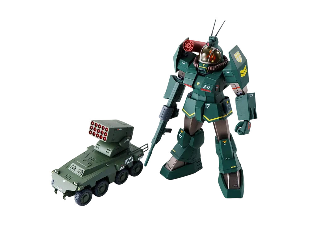 BANDAI "HI-METAL R" -Fang of the Sun Dougram- SOLTIC H8 ROUNDFACER & INSTEAD 40th Anniv.