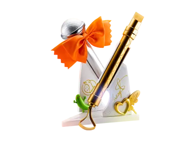 BANDAI "PROPLICA" -Macross Frontier- Sheryl Nome's Microphone & Ranka Lee's Set