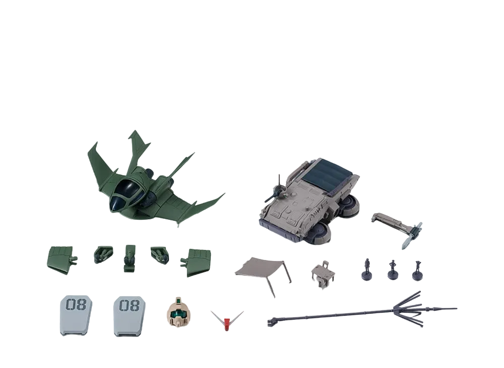 BANDAI "THE ROBOT SPIRITS" -Mobile Suit Gundam 08th MS Team- <SIDE MS> MOBILE SUIT Gundam: The 08th MS Team OPTION PARTS SET 02 ver. A.N.I.M.E.