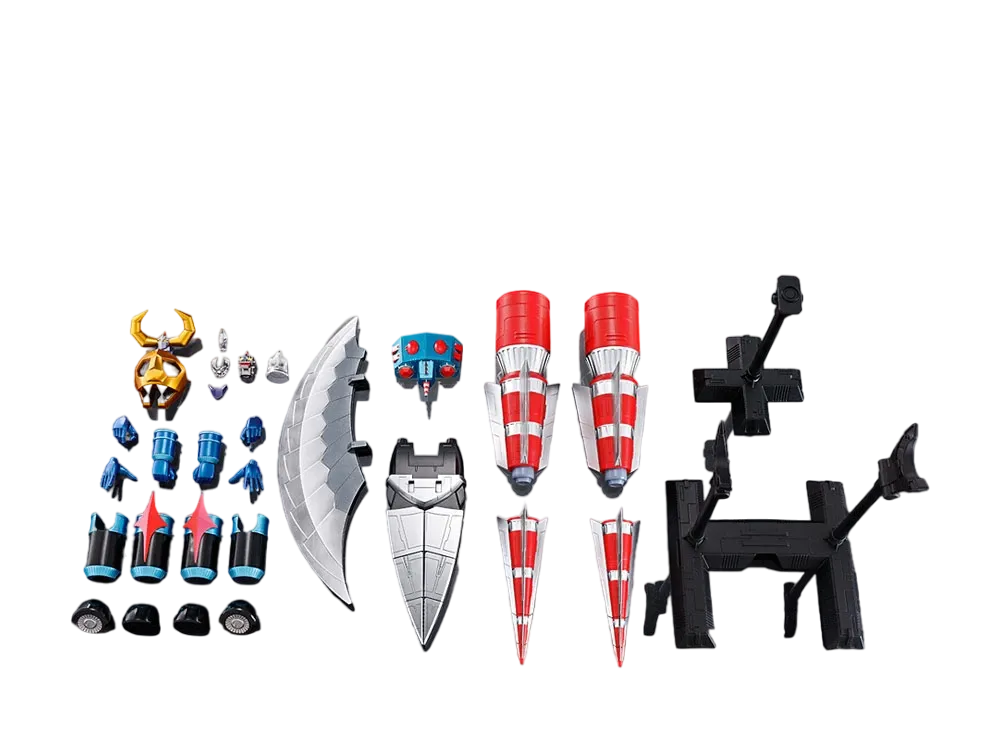 BANDAI "SOUL OF CHOGOKIN" -Divine Demon-Dragon Gaiking- GX-100X GAIKING & DAIKUMARYU POWER UP OPTION SET