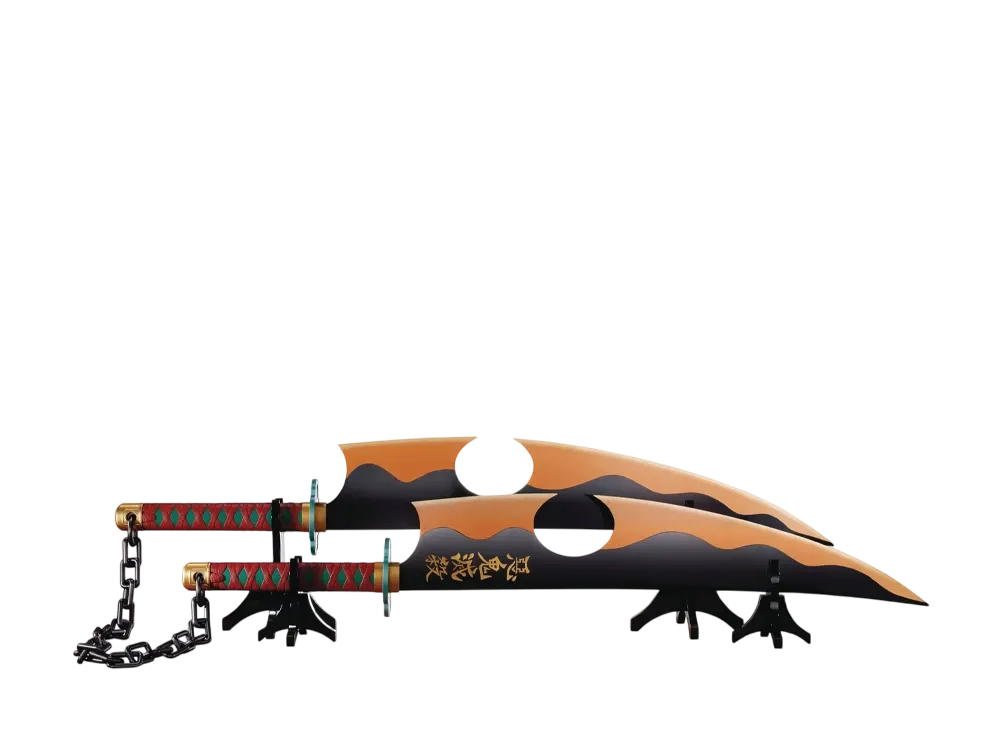 BANDAI "PROPLICA" -Demon Slayer: Kimetsu no Yaiba- Nichirin Sword (Tengen Uzui)