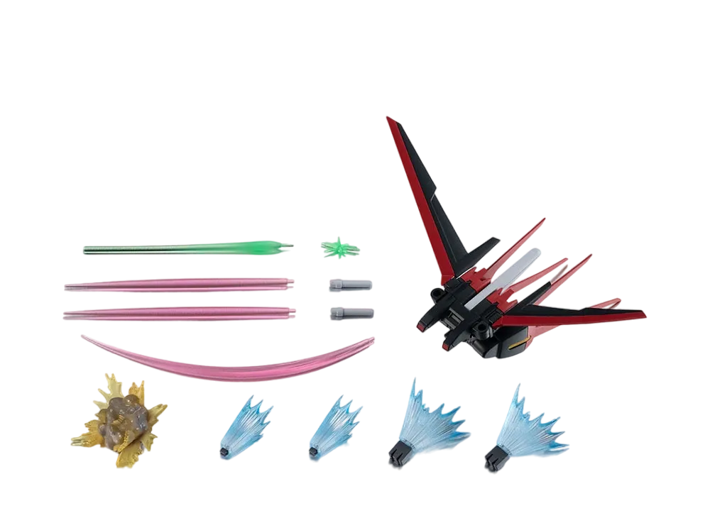 BANDAI "THE ROBOT SPIRITS" -Mobile Suit Gundam SEED- <SIDE MS> AQM/E-X01 AILE STRIKER & EFFECT PARTS SET ver. A.N.I.M.E.