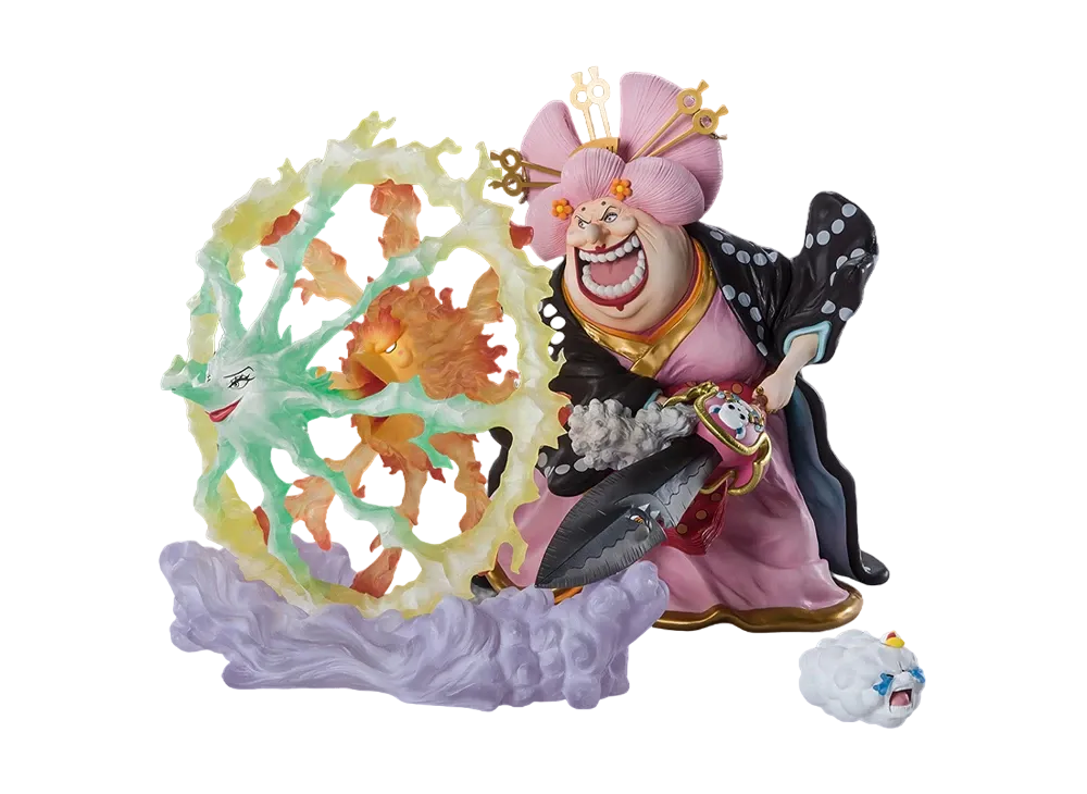 BANDAI "FiguartsZERO" -Wano Country Saga- [EXTRA BATTLE] CHARLOTTE LINLIN -OIRAN OLIN Battle of Monsters on Onigashima-