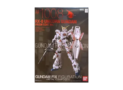 BANDAI "GUNDAM FIX FIGURATION METAL COMPOSITE" -Mobile Suit Gundam Unicorn- Unicorn Gundam prism Court