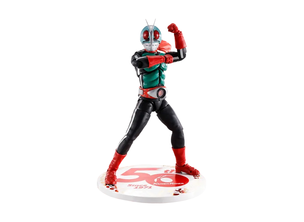 BANDAI "S.H.Figuarts (SHINKOCCHOU SEIHOU)" -Kamen Rider- Kamen Rider New No. 2 50th Anniversary Ver.