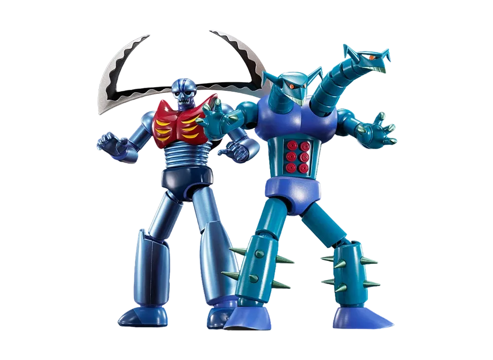 BANDAI "SOUL OF CHOGOKIN" -Mazinger Z- GX-25R GARADA K7 & GX-26R DOUBLAS M2
