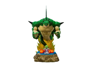 BANDAI "S.H.Figuarts" -Dragon Ball Z- PORUNGA & DENDE LUMINOUS DRAGON BALL SET -COME FORTH, GENUINE SHENRON!!-