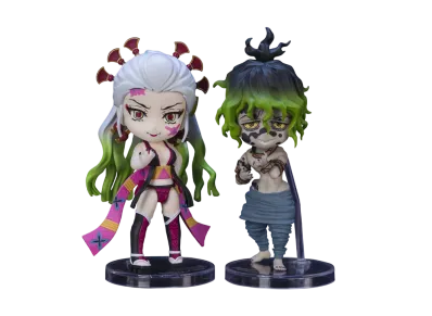 BANDAI "Figuarts mini" -Demon Slayer: Kimetsu no Yaiba- Daki and Gyutaro