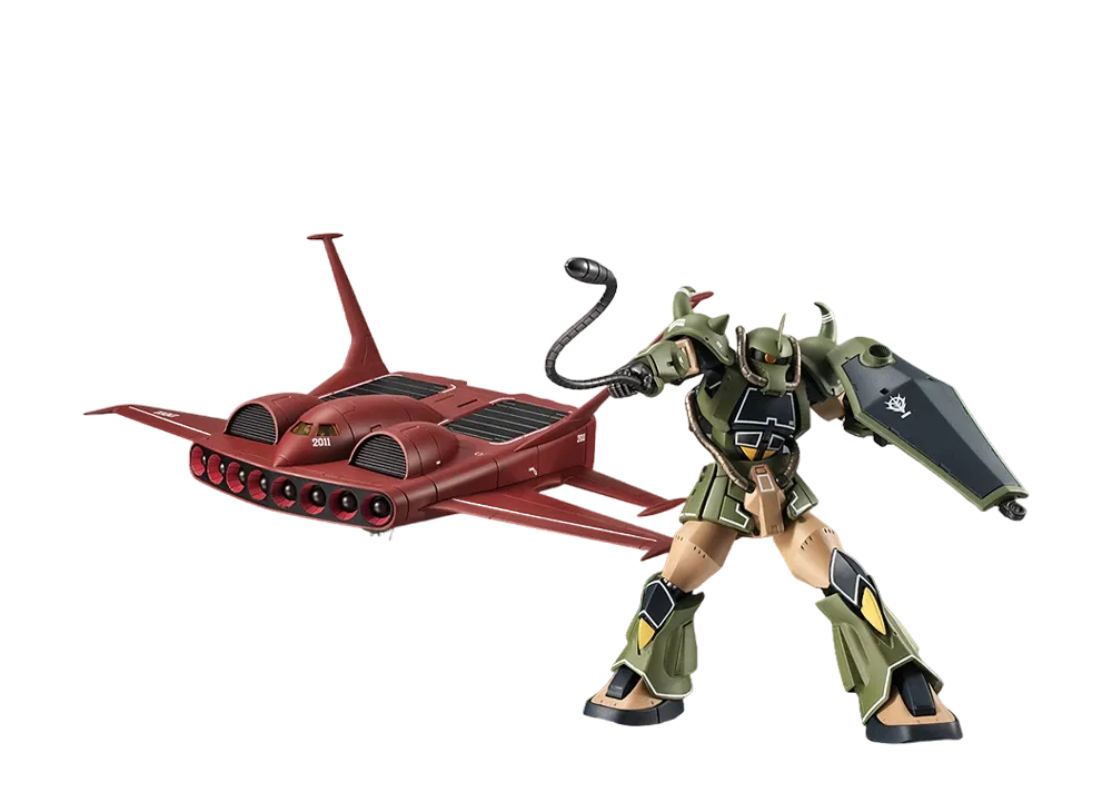 BANDAI "THE ROBOT SPIRITS" -Mobile Suit Gundam- THE ROBOT SPIRITS <SIDE MS> DO-DAI YS&GOUF SET ver. A.N.I.M.E. ~Real Type Color~