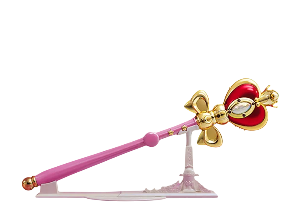 BANDAI "PROPLICA" -Sailor Moon series- SPIRAL HEART MOON ROD -Brilliant Color Edition-