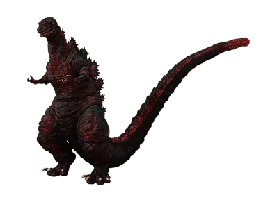 BANDAI "S.H.MonsterArts" -Shin Godzilla- GODZILLA (2016) THE FOURTH NIGHT COMBAT Ver.