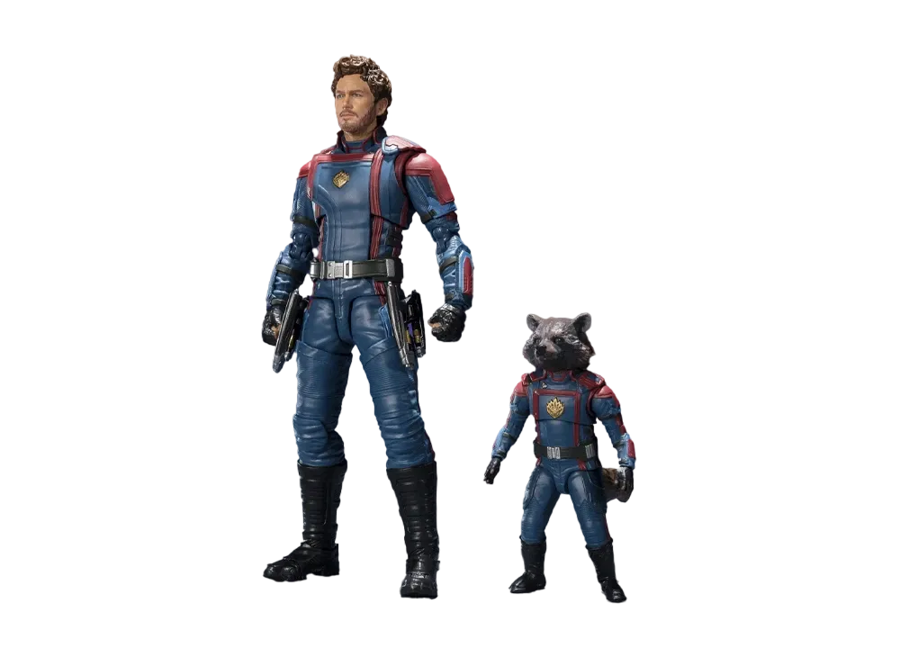 BANDAI "S.H.Figuarts" -Guardians of the Galaxy: Volume 3- Star Lord & Rocket Raccoon (Guardians of the Galaxy: Vol. 3)