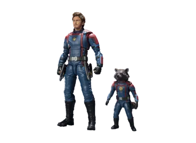 BANDAI "S.H.Figuarts" -Guardians of the Galaxy: Volume 3- Star Lord & Rocket Raccoon (Guardians of the Galaxy: Vol. 3)