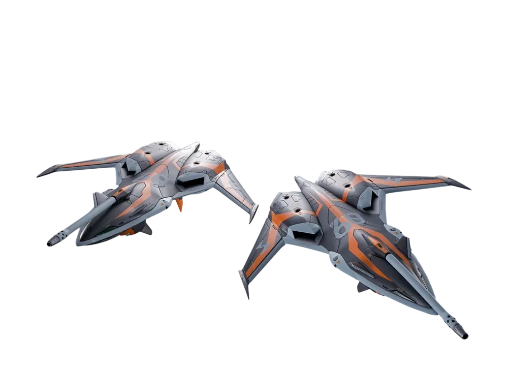 BANDAI "DX CHOGOKIN" -Macross Delta Movie: Absolute Live!!!!!!- SUPER GOST SET FOR VF-31AX KAIROS-PLUS (HAYATE IMMELMANN USE)