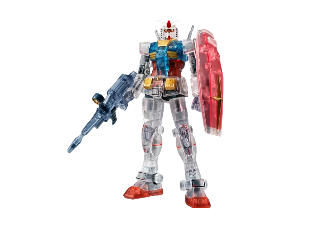 BANDAI "THE ROBOT SPIRITS" -Mobile Suit Gundam- <SIDE MS> RX-78-2 GUNDAM ver. A.N.I.M.E. ~Clear Color~