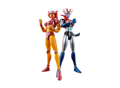BANDAI "SOUL OF CHOGOKIN" -Mazinger Z- GX-08R APHRODAI A vs GX-09R MINERVA X