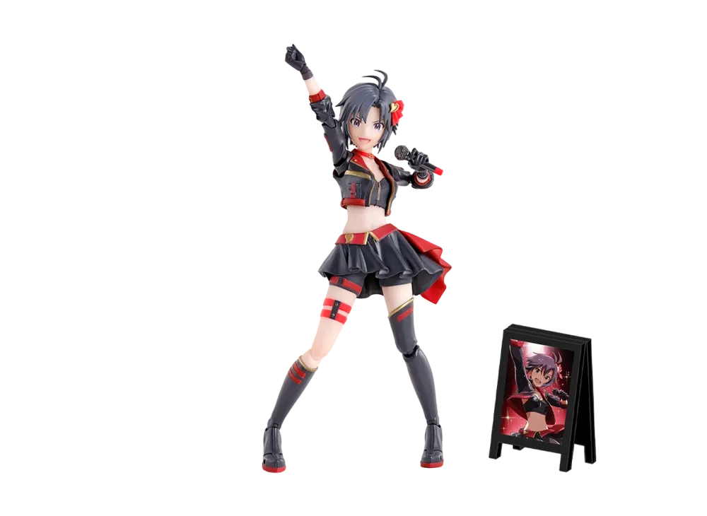 BANDAI "S.H.Figuarts" -The Idolmaster- MAKOTO KIKUCHI [with Asobi Store Original Clip Stand]