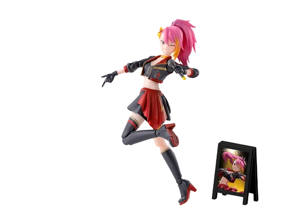 BANDAI "S.H.Figuarts" -The Idolmaster- AYUMU MAIHAMA [with Asobi Store Original Clip Stand]