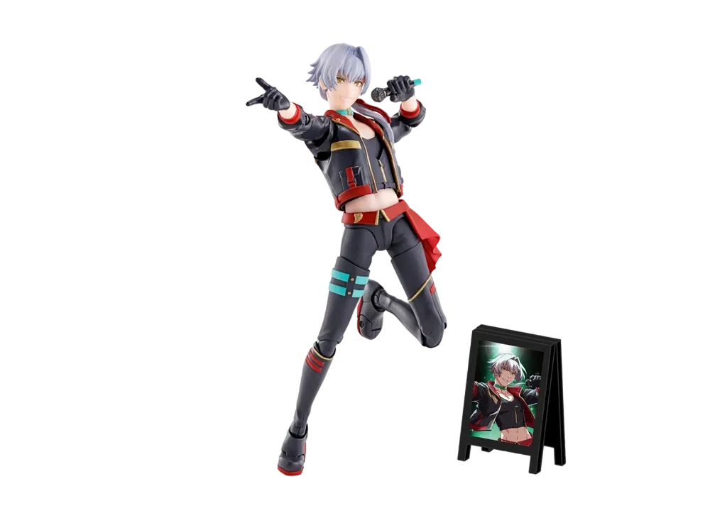 BANDAI "S.H.Figuarts" -The Idolmaster- REN KIZAKI [with Asobi Store Original Clip Stand]
