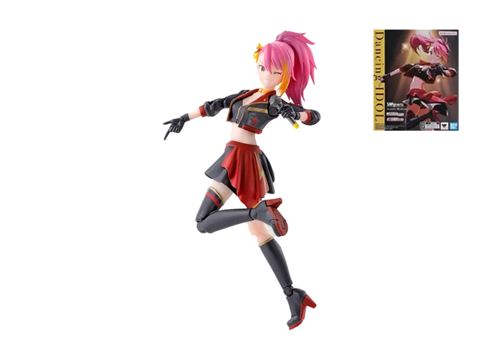 BANDAI "S.H.Figuarts" -The Idolmaster- AYUMU MAIHAMA [with Tamashii Web Shop Original Sleeve]